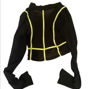 Mesh Long Sleeve Top NWOT
